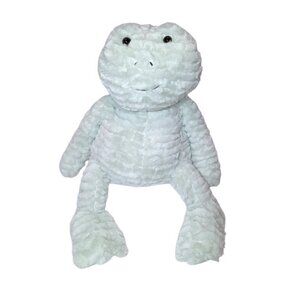 2017 Animal Adventure Green Frog Sweet Sprouts Textured Plush Stuffed Toy 18"